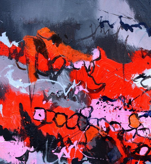 Reds Against Blacks – schilderijen tekeningen, Canvas (photo 2 of 5)