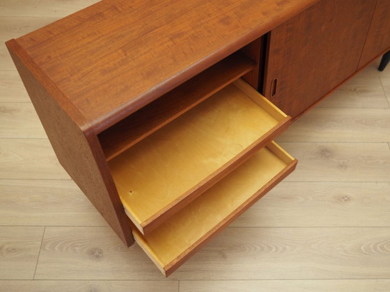 Credenza in teak di Westergaards Møbelfabrik con ante scorrevoli, design danese anni '70 – Credenze, Legno (photo 14 of 15)
