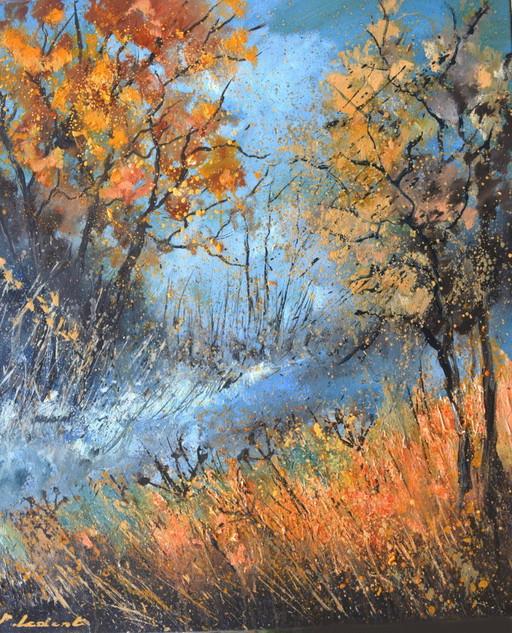 November – schilderijen tekeningen, Canvas