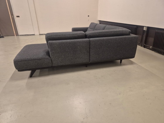 Image 1 of Natuzzi Adrenalina - Corner Sofa - Anthracite - Italian Design
