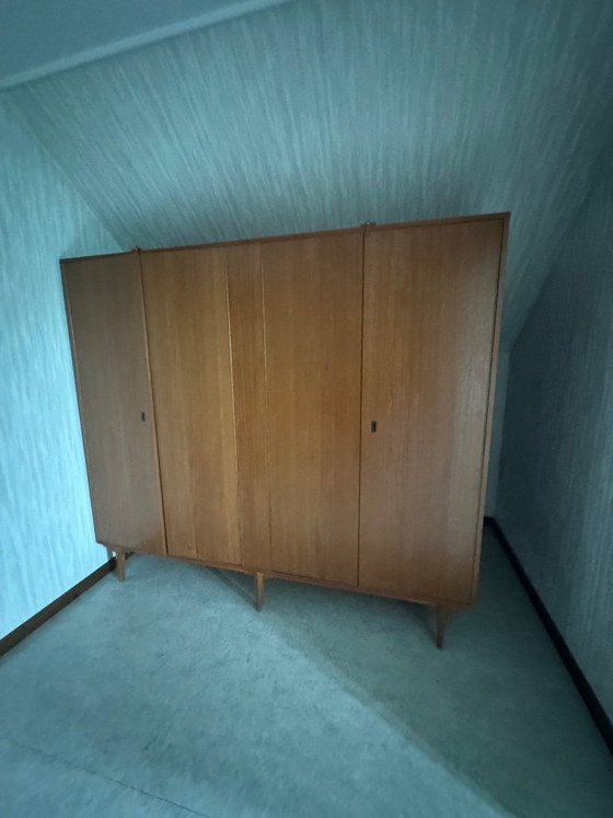 Image 1 of This cabinet is a rare vintage wardrobe