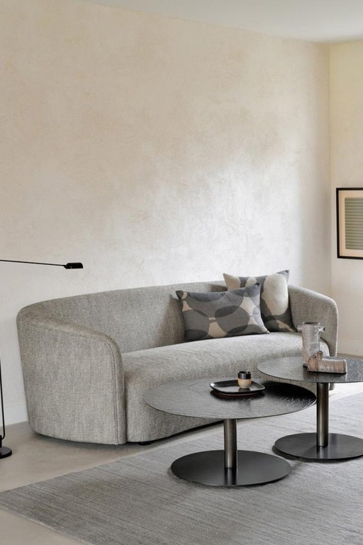 Ellipse sofa 3-zits Ethnicraft kleur ash