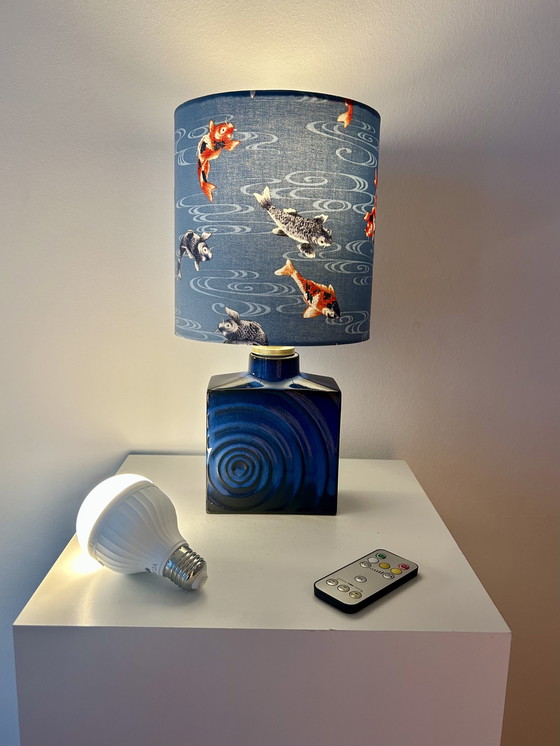 Image 1 of Cordless table lamp made from a vase by Cari Zalloni for Steuler - suitable for balcony or terrace