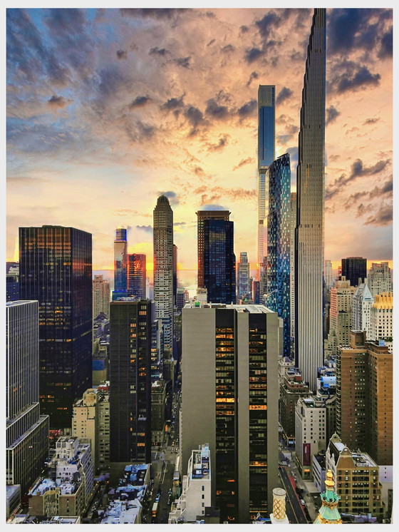 Image 1 of Soirées dans la ville I, New York - série de 3