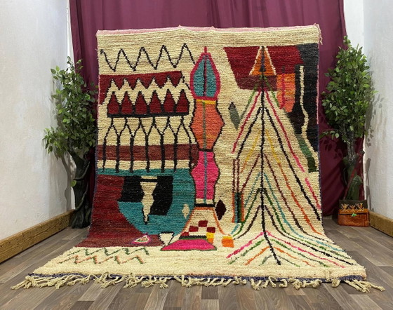 Alfombra bereber artesanal hecha a mano 2.5x1.5 m – Wool (photo 10 of 10)