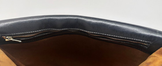 Borsa a mano in pelle nera, modello Delvaux – Altre borse, Calfskin (photo 5 of 5)