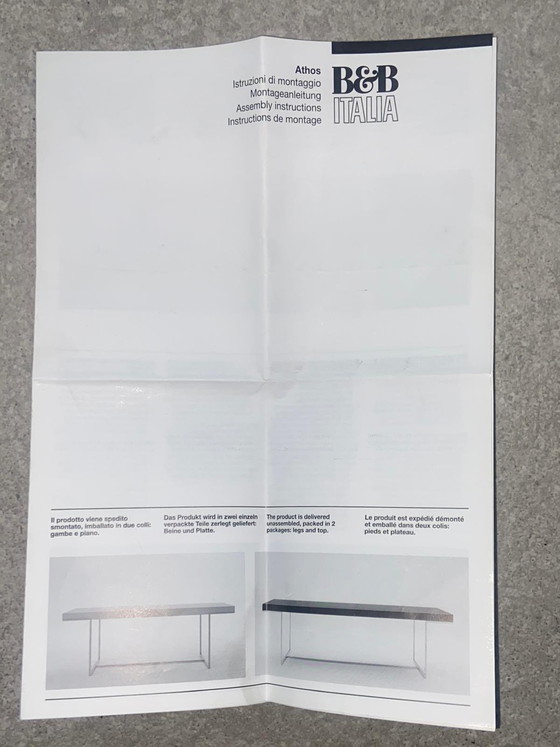 Image 1 of B&B Italia Athos extendable dining table