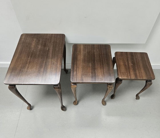 Image 1 of Queen Anne nesting tables