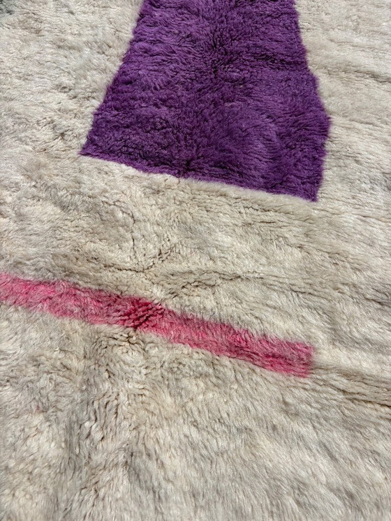 Image 1 of Tappeto marocchino Mritr in lana fatto a mano 210x300 cm – Tappeto berbero moderno