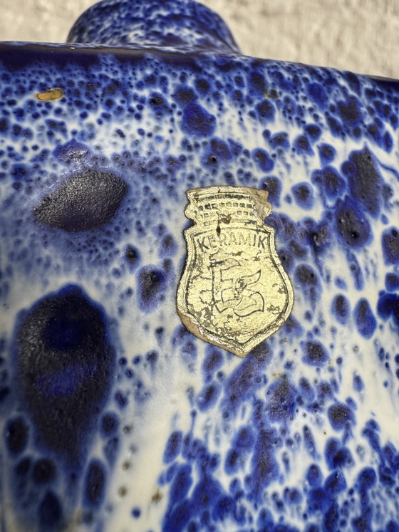 Image 1 of Vase carré ES Keramik années 70