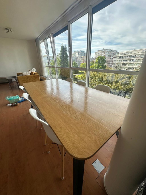 PUIK Design Fold Medium Black Dining table + 6 chairs – eettafels, Wood (photo 2 of 24)