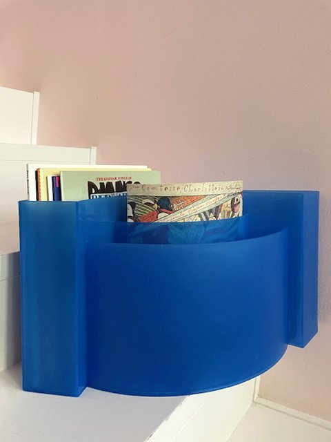 1991 Vintage Wave Magazine Rack - Design by Maier-Aichen for Authentics