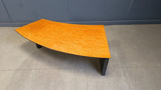 Image 1 of Couchtisch aus Maserholz von Cattelan Italy, 1990er Jahre