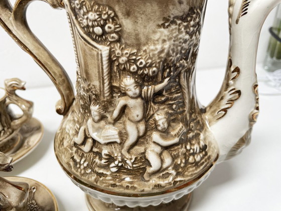 Image 1 of R. Capodimonte (M.A.S.) - Servizio da caffè per 10 persone