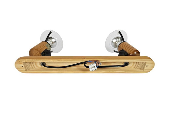 Image 1 of Brilliant - model 55129 - 2-spots - plafonniere - grenen - 90's