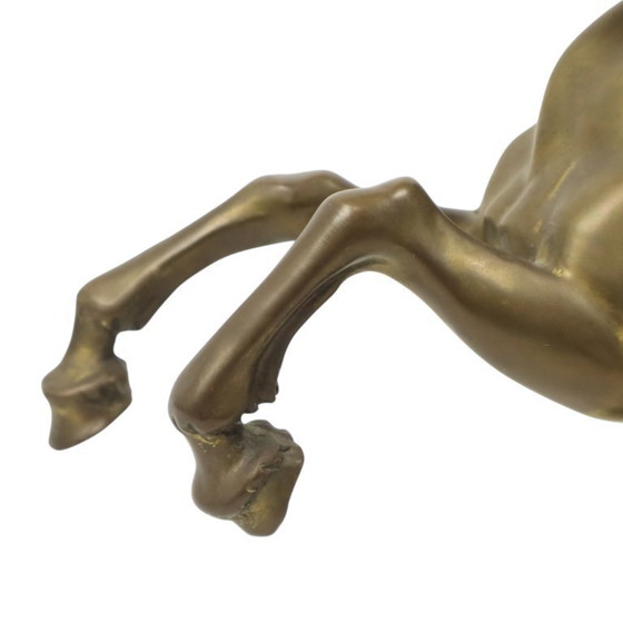 Image 1 of Bronze Statue of a Rearing Horse