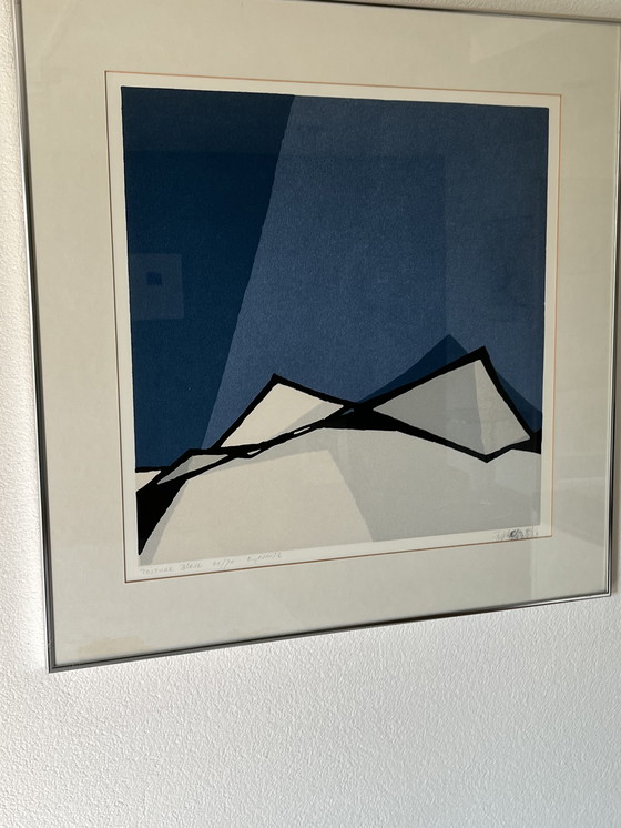 Image 1 of Siebdruck „Toiture“ von Fon Klement