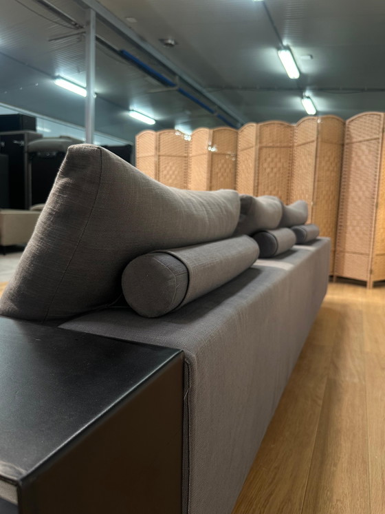 Image 1 of Canapé 4 places ZGAN Flexform Lightpiece gris-bleu