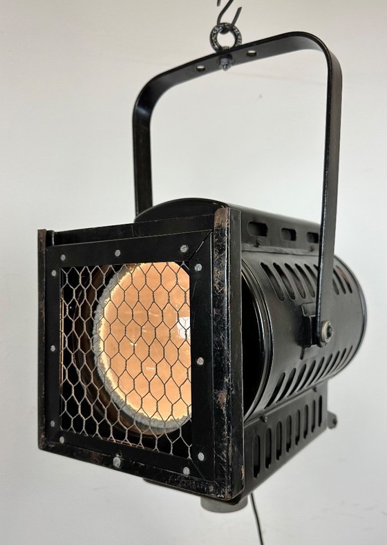 Image 1 of Vintage zwarte theaterspot, jaren 60