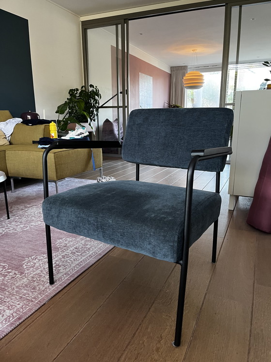 Image 1 of Design Sessel Blau