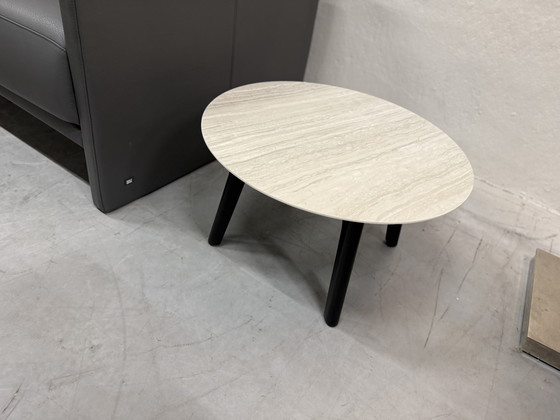 Image 1 of Leolux Rolan Coffee Table Set Ceramic Strata Argentum