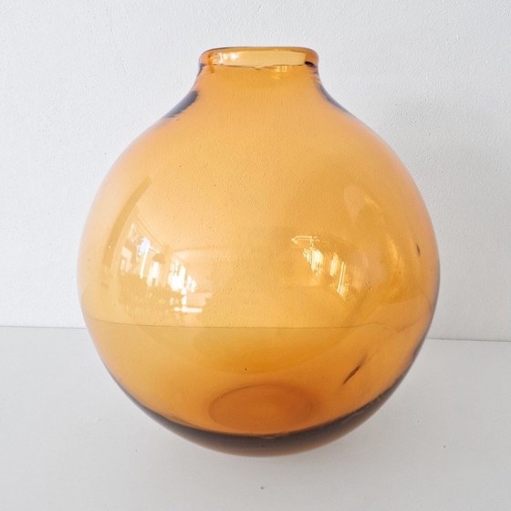 Image 1 of Vase en verre à bouche Venini, design multipositions