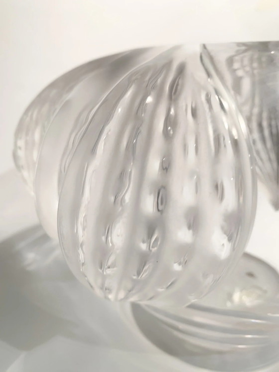 Vase en Cristal Lalique, Modèle San Diego, Années 1940 – Art Deco (photo 4 of 10)