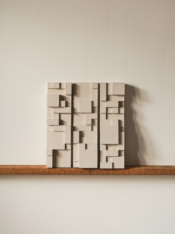 Image 1 of Three brutalist wall objects