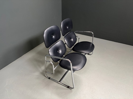 Image 1 of Divano italiano a 2 posti, tipico dello stile di Gae Aulenti e Poltronova