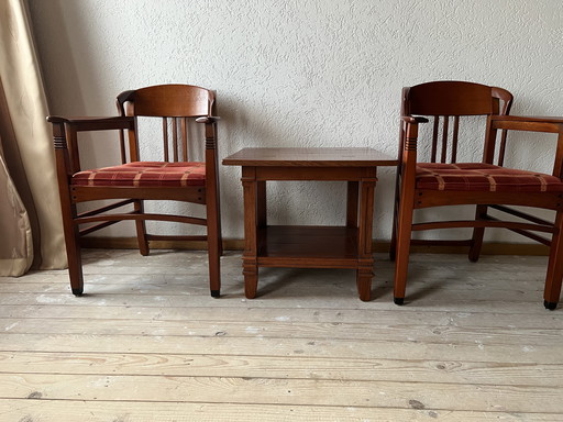 2 fauteuils Schuitema Art Nouveau