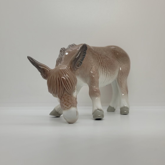 Image 1 of „Esel“-Figur, emailliertes Porzellan, Lladró, 20. Jahrhundert – Spanien