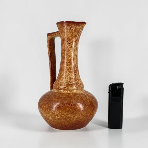 Vintage ceramic jug vase Italy Mid Century 1960 1970 Bertoncello / Roberto Rigon style