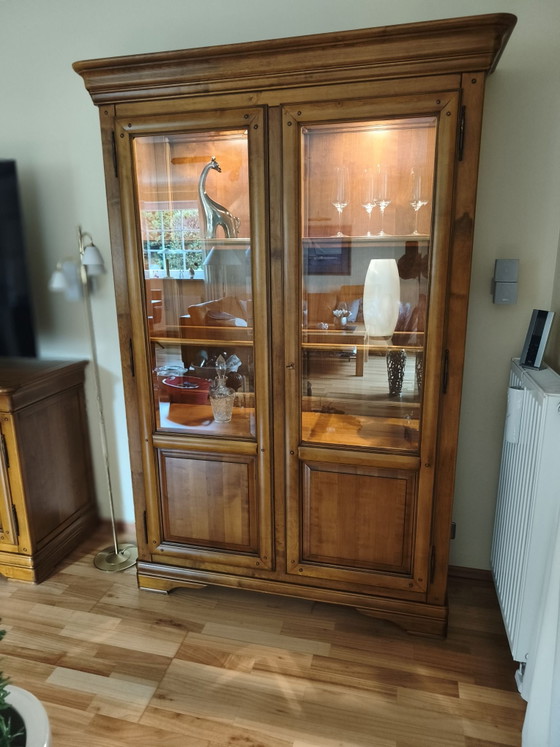 Selva Vitrine Louis Philippe, Verre, Métal, Marron (photo 8 sur 13)