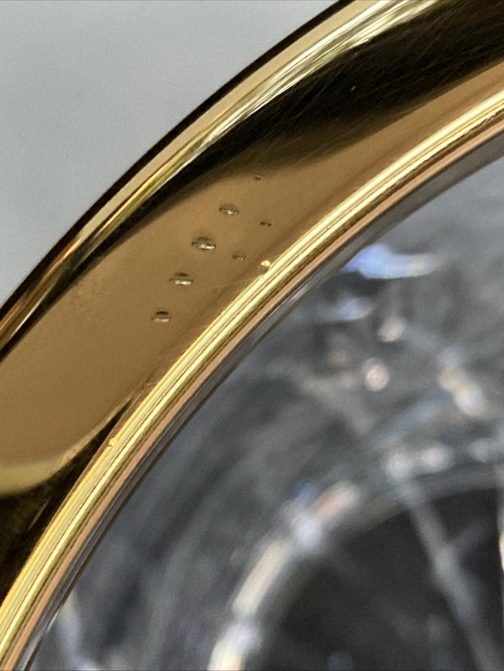 Image 1 of Grote BACCARAT handgeslepen kristallen koeler van VALERY KLEIN, nieuw in originele vintage doos