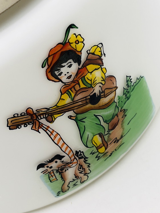 Image 1 of Opalin-Deckenleuchte Kinderdekor