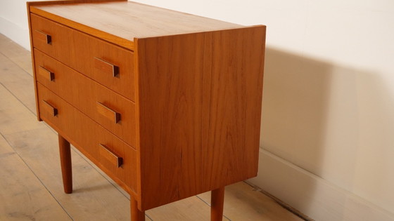 Image 1 of Vintage chest of drawers | 3 drawers | Bedside table