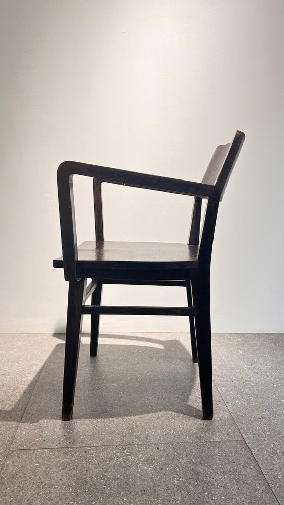Fauteuil ancien portugais, Bois, Noir (photo 5 sur 6)