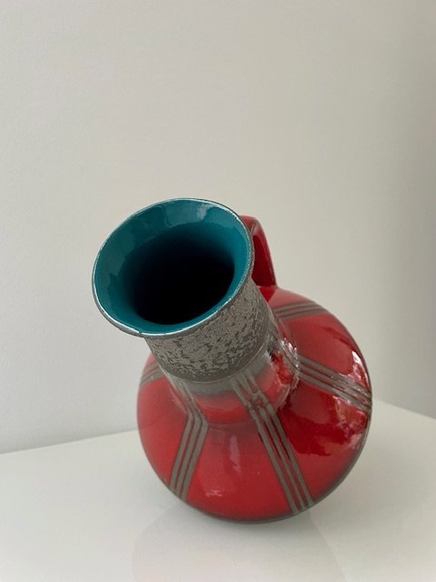 Image 1 of Statement Piece: Vintage Fat Lava Vaas van Carstens Tönnieshof