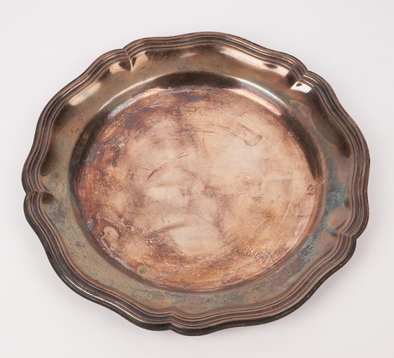 Image 1 of Versilberte Platte "Quist IaN" schwer