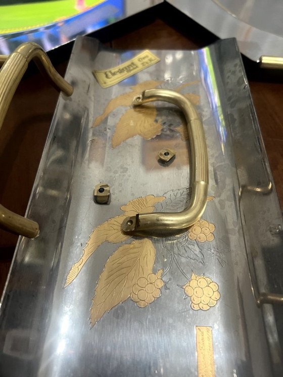 Image 1 of Ensemble de 3 élégants plateaux à bijoux