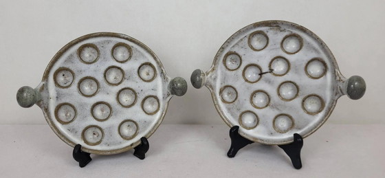 4 stoneware snail plates – Crockery, Porcelain (photo 2 of 11)