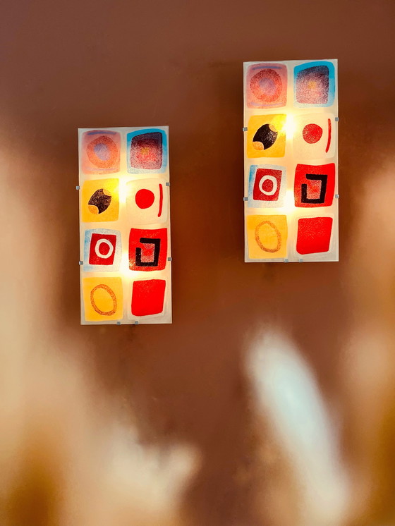 Image 1 of Ikea Gyllen wall lamp set