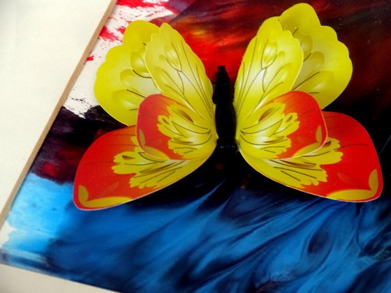 Image 1 of CB. Collage papillon orgie