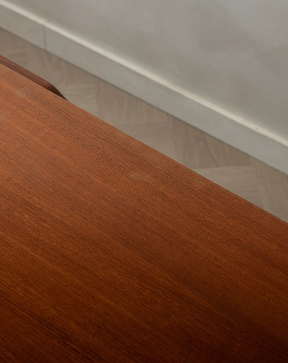 Image 1 of Vintage Teak Coffee Table Attributed to Louis van Teeffelen with Reversible Top, Dutch Mid-Century, 1950s