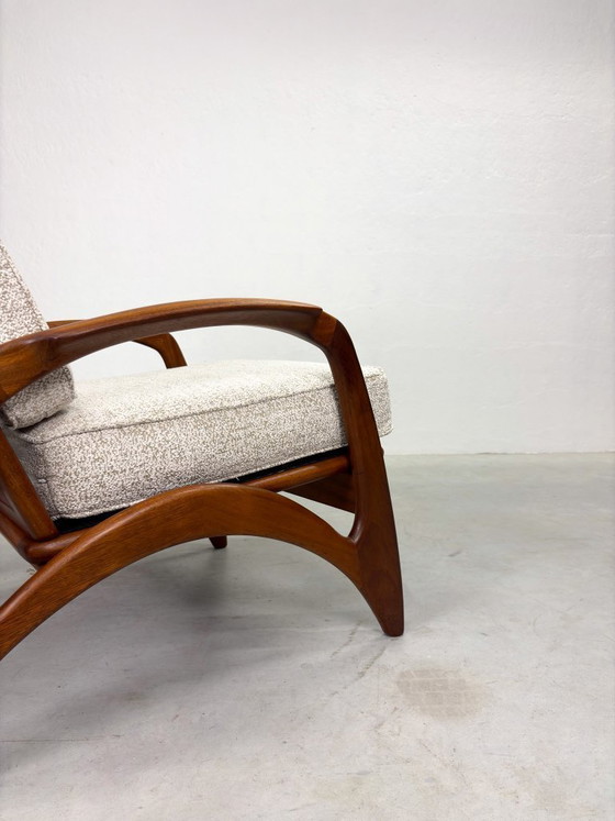 Seltener Mid-Century-Sessel von De Ster Geldermalsen – Wood (photo 13 of 15)