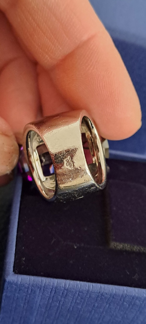 Swarovski .925 Sterling Silver Ring – Decorative Objects, Crystal (photo 6 of 7)