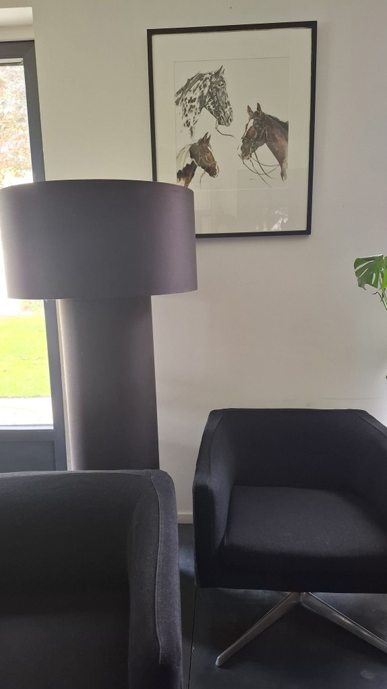2x Sillones Cubica de Verzelloni – Aluminio, Textil (photo 2 of 6)