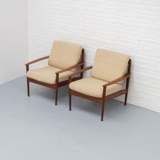 Image 1 of Set Deense Fauteuils Model PJ56 Grete Jalk '60s