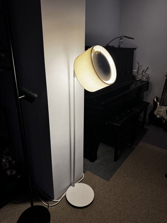 Vintage IKEA Ledet G0807 Vloerlamp – Design (Wit / Jaren '90) – Vloerlampen, Textile, Metal (photo 5 of 5)