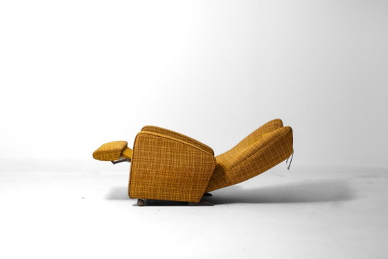 Wingback vintage reclining chair, 1960s – Armchairs, Textile (photo 5 of 9)